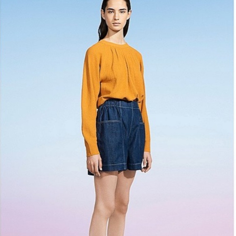 UNIQLO Pull On Denim Shorts